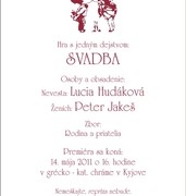 Svadobné oznámenia vzor SVA-125