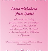 Svadobné oznámenia vzor SVA-127