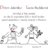 Svadobné oznámenia vzor SVA-128