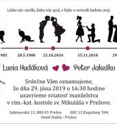 Svadobné oznámenia vzor SVA-130