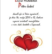 Svadobné oznámenia vzor SVA-135