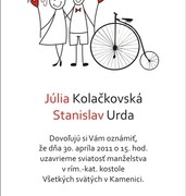 Svadobné oznámenia vzor SVA-146