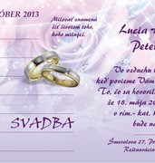Svadobné oznámenia vzor SVA-153