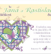 Svadobné oznámenia vzor SVA-164