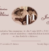 Svadobné oznámenia vzor SVA-169