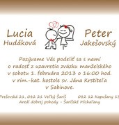 Svadobné oznámenia vzor SVA-173
