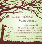 Svadobné oznámenia vzor SVA-180