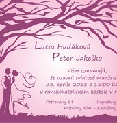 Svadobné oznámenia vzor SVA-181