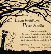 Svadobné oznámenia vzor SVA-182