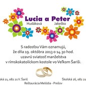 Svadobné oznámenia vzor SVA-205