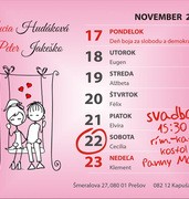 Svadobné oznámenia vzor SVA-235