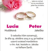 Svadobné oznámenia vzor SVA-247