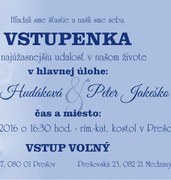 Svadobné oznámenia vzor SVA-263