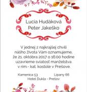 Svadobné oznámenia vzor SVA-400