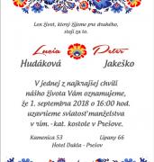 Svadobné oznámenia vzor SVA-407
