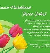 Svadobné oznámenia vzor SVA-62