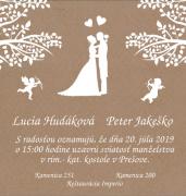 Svadobné oznámenia vzor SVK-017