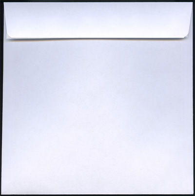obálka štvorcová 160x160mm biela matná